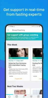 LIFE Intermittent Fasting android App screenshot 4
